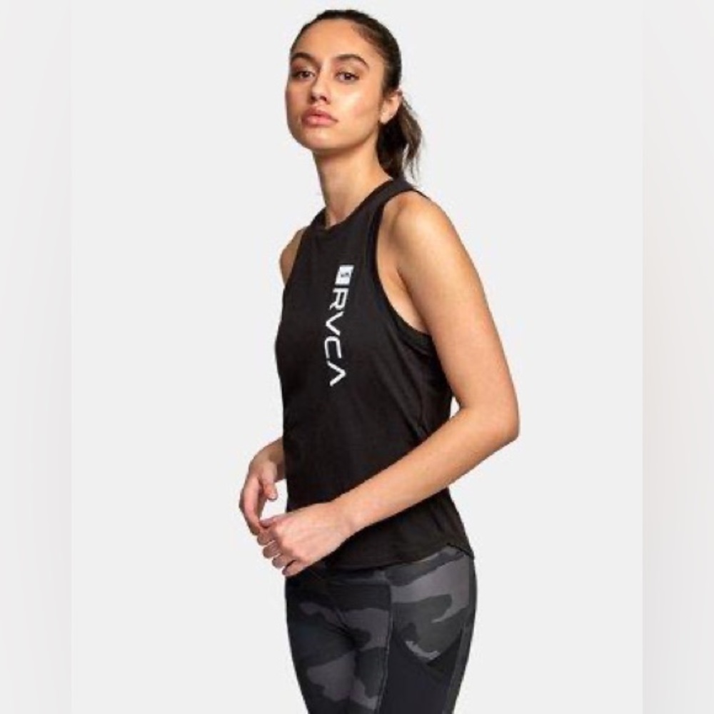 RVCA Women's VA Muscle Tank Top